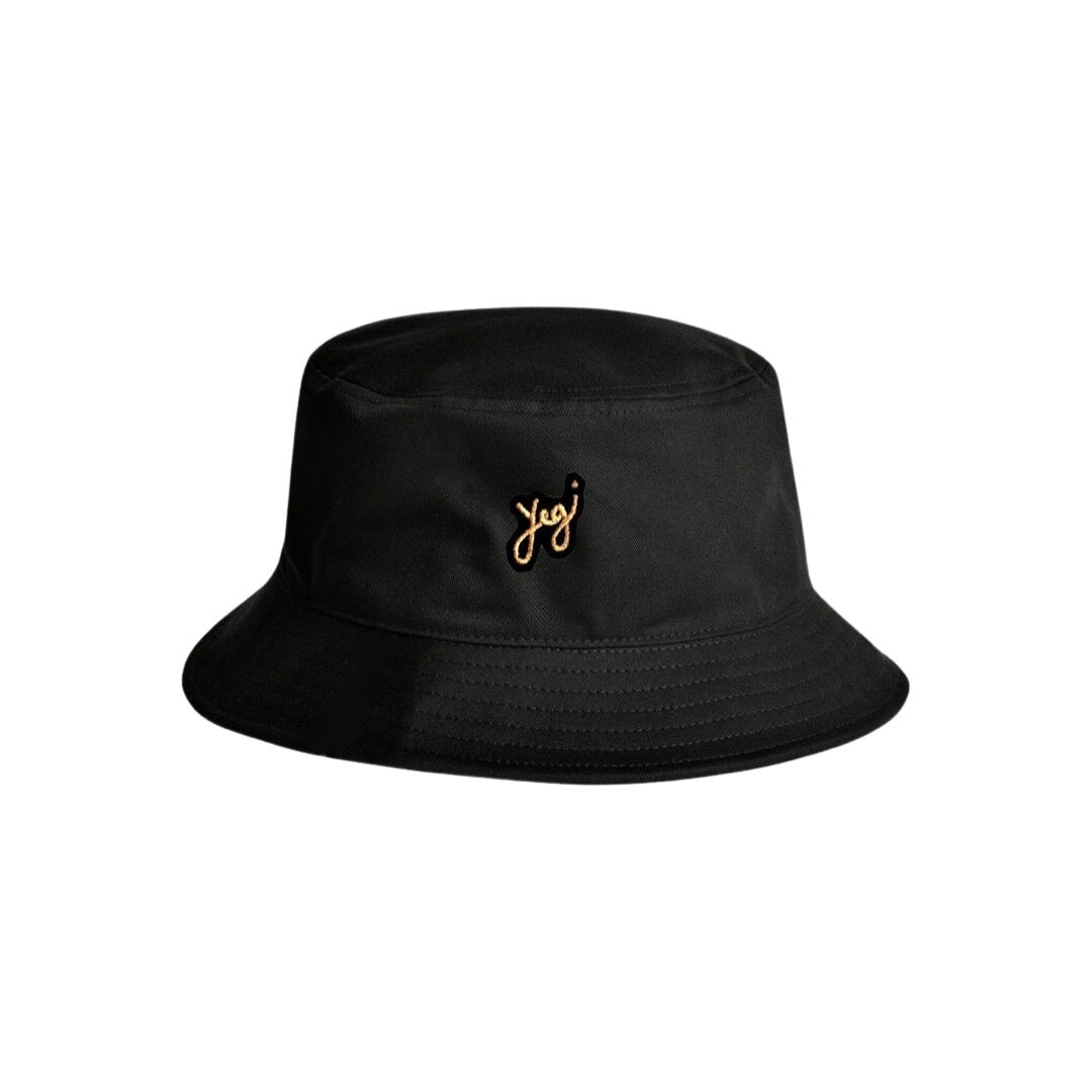 YEGI GOLD® BUCKET HAT - BLACK