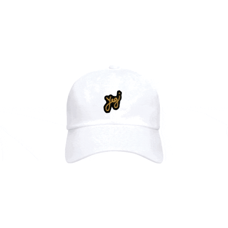 YEGI GOLD® HAT - WHITE